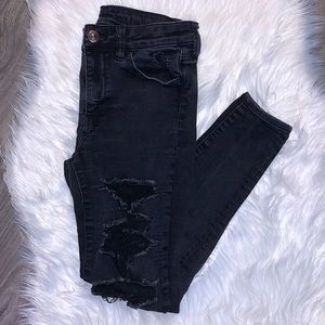 american eagle hi-rise jegging